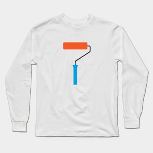 Paint Roller pattern Long Sleeve T-Shirt